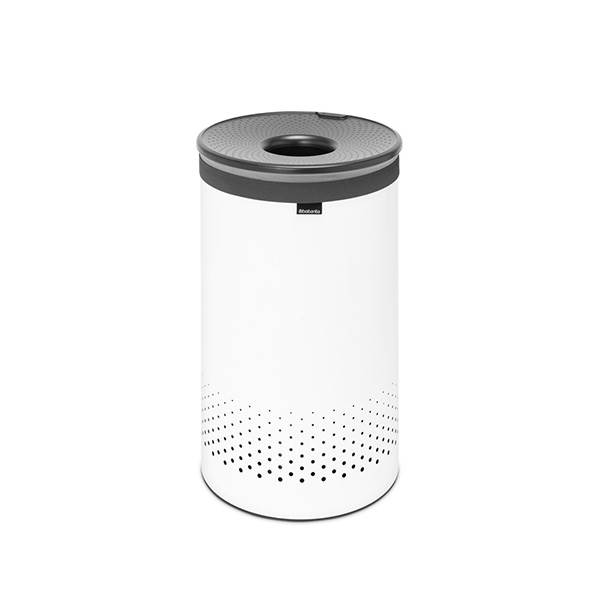 Brabantia Vasketøjskurv 60 liter - White  : Erling Christensen Møbler