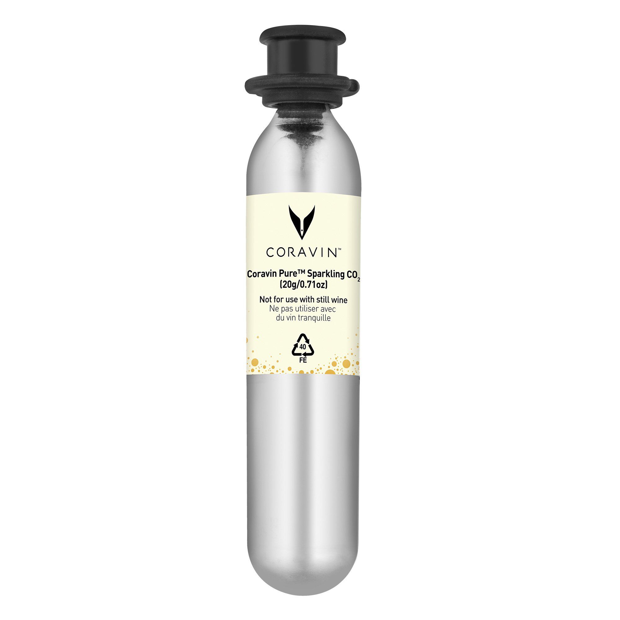 Coravin Pureâ¢ Sparkling CO2-kapsler, 6 stk.