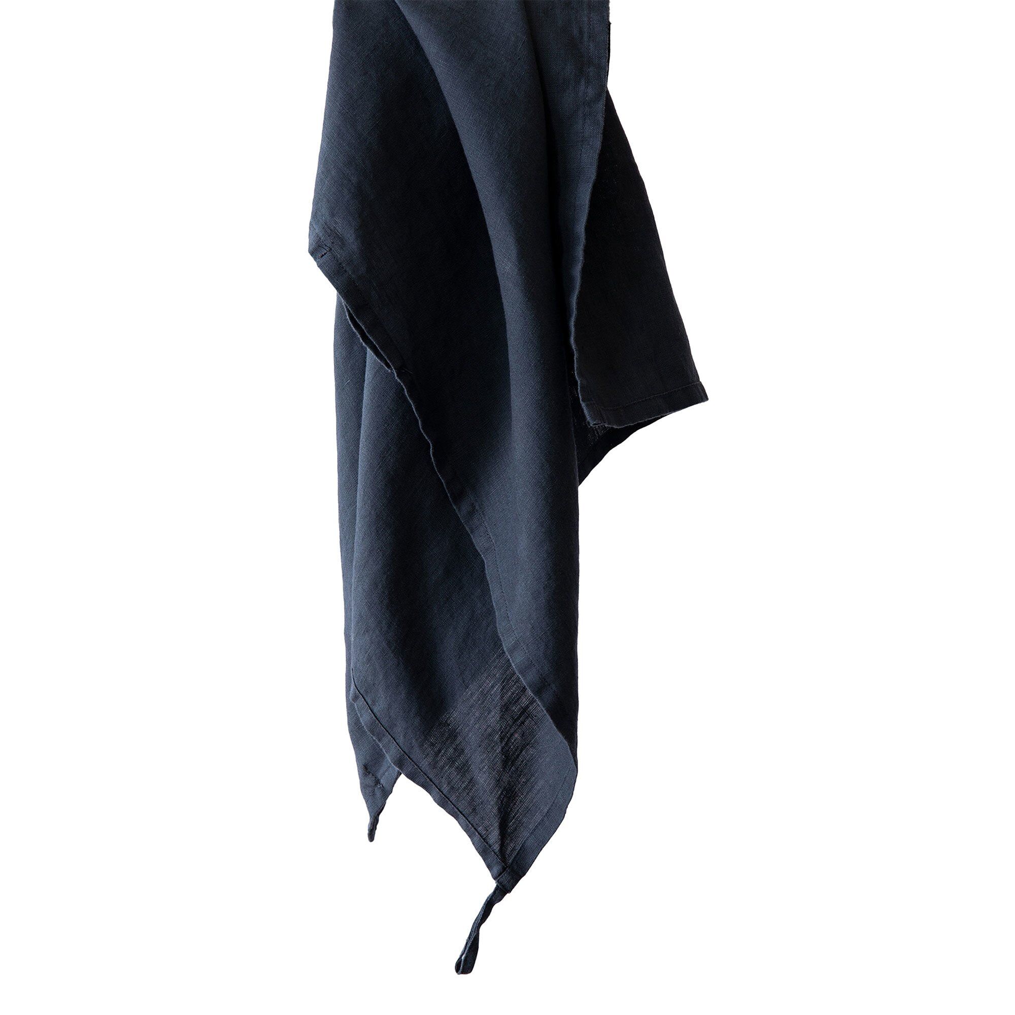 Tell me more Viskestykke i hør 50x70 cm, night blue