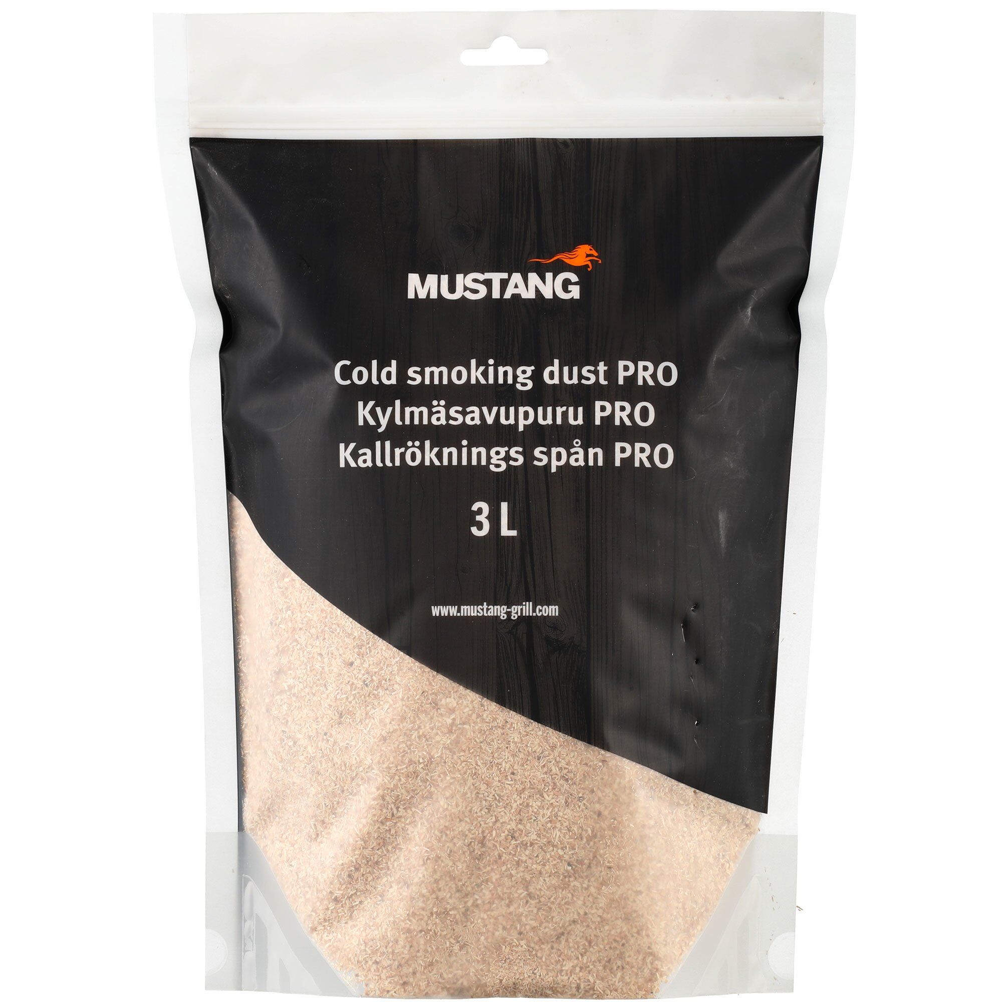 Mustang Pro røgsmuld bøgetræ 3 liter