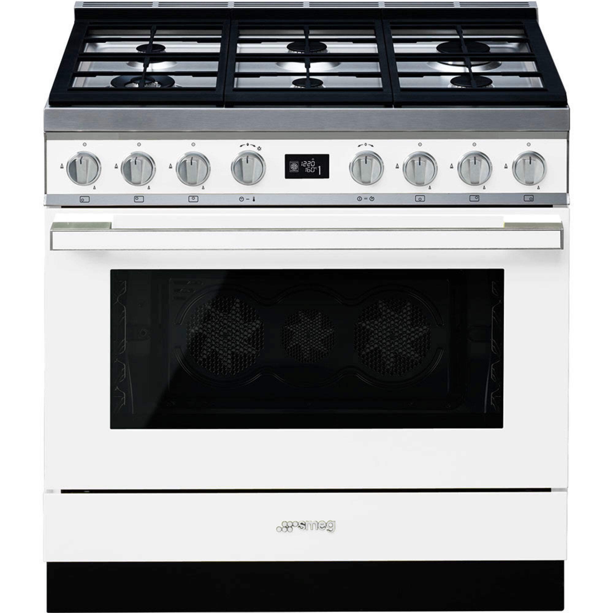 Smeg CPF9GPWH Portofino gaskomfur, hvid
