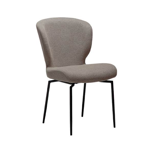 Dan-Form Glory spisebordsstol - Brun bouclé  : Erling Christensen Møbler