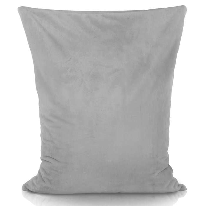 Giant Floor Cushion XXL - Yeti Faux Fur, Grå