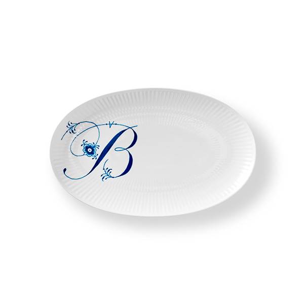 Royal Copenhagen Alfabet Kollektion Asiet, B, 23,5 cm  : Erling Christensen Møbler