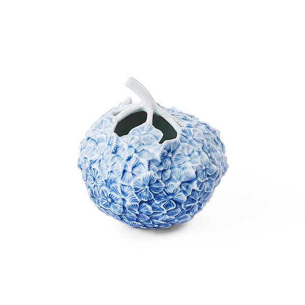 Royal Copenhagen The Art of Giving Flowers Vase hortensia,15 cm - Lyseblå  : Erling Christensen Møbler