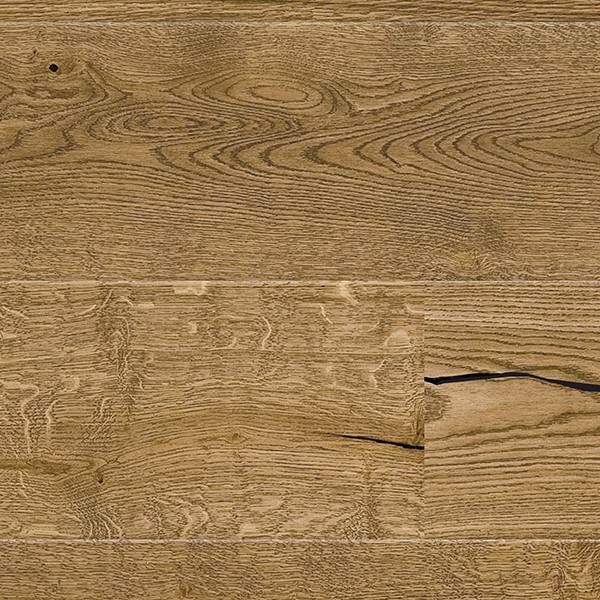 Wallmann Trægulv - Nobel - Eg Country Plank Brown - børstet matlak V2  : Erling Christensen Møbler
