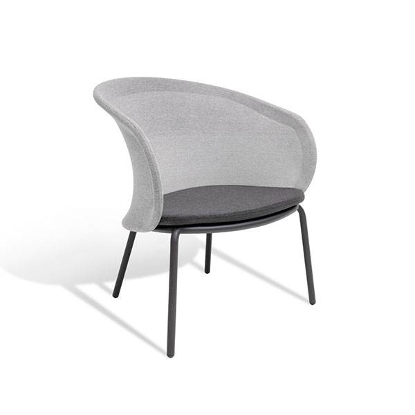 Mindo 114 Loungestol - Dark Grey  : Erling Christensen Møbler