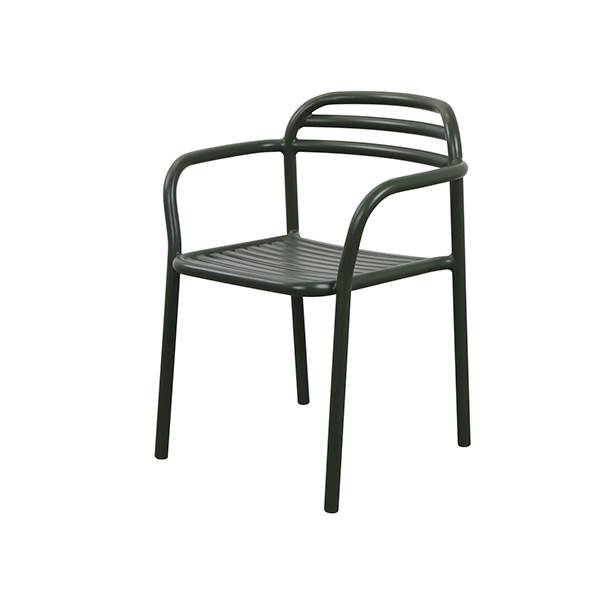 Cane-line Bliss havestol med armlæn - Dark green  : Erling Christensen Møbler
