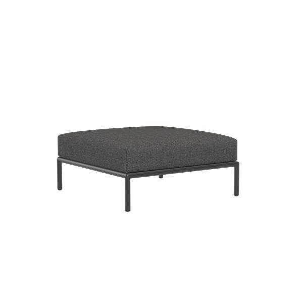 HOUE - LEVEL ottomanÂ - Dark grey basic  : Erling Christensen Møbler