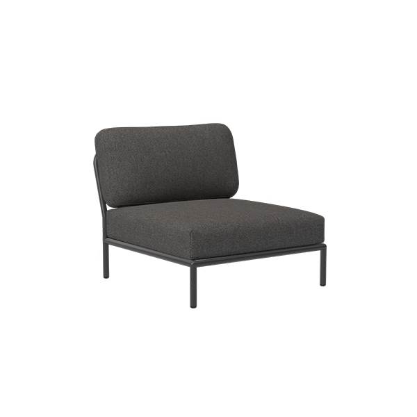 HOUE - LEVEL loungestolÂ - Dark grey basic  : Erling Christensen Møbler