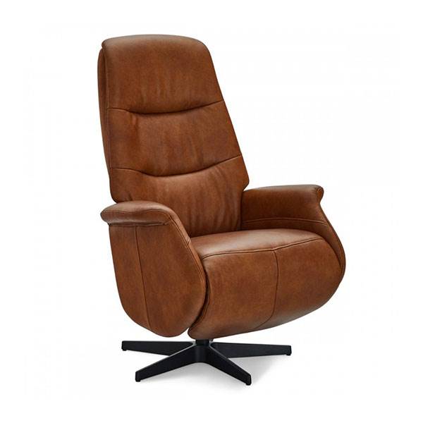 Erling Christensen Møbler Delta Recliner lænestol i cognac læder : Erling Christensen Møbler  : Erling Christensen Møbler