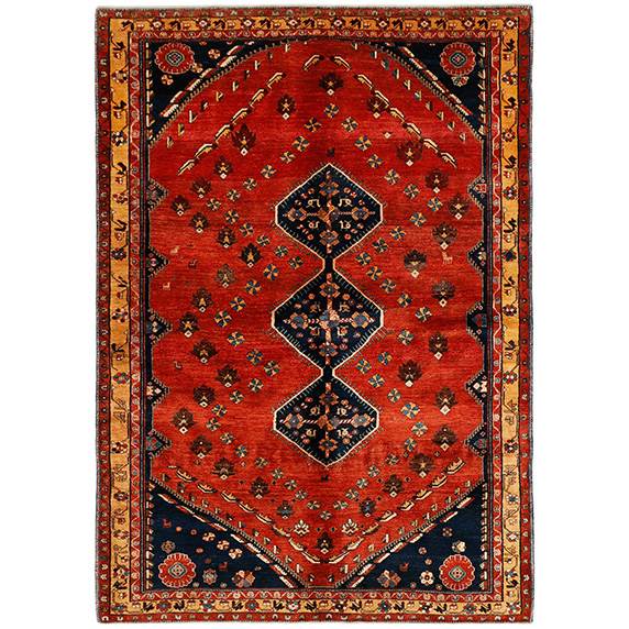 Reza Ægte tæppe  Iran kashkuli - 169x244 cm : Erling Christensen Møbler  : Erling Christensen Møbler