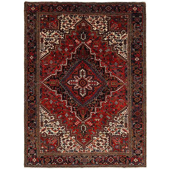 Reza Ægte tæppe Iran Heriz - 250x343 cm : Erling Christensen Møbler  : Erling Christensen Møbler