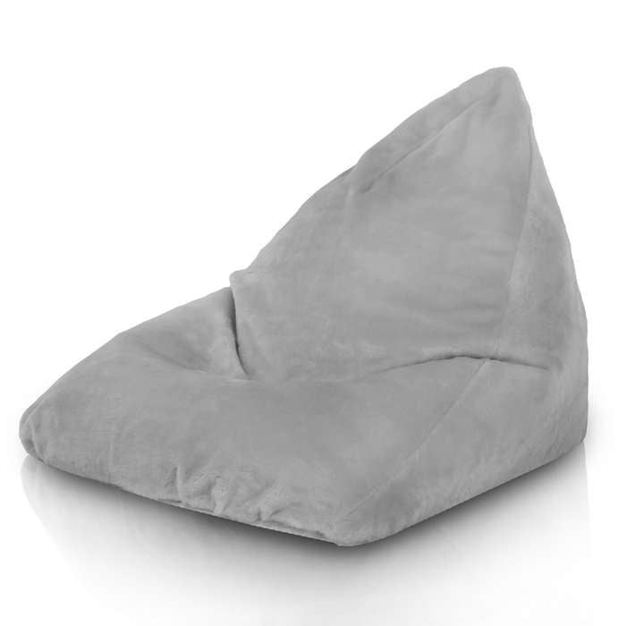 Bermuda XL Floor Seat Bean bag - Yeti Faux Fur, Grå