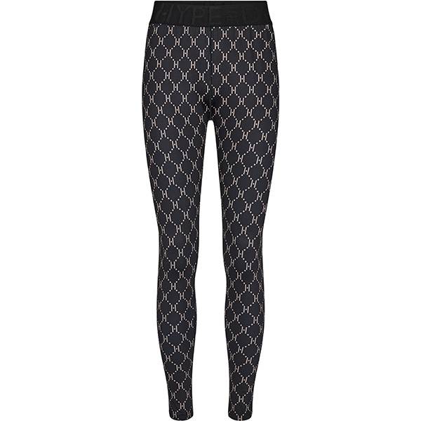 HYPE THE DETAiL legging w/print - Black/sand  : Erling Christensen Møbler