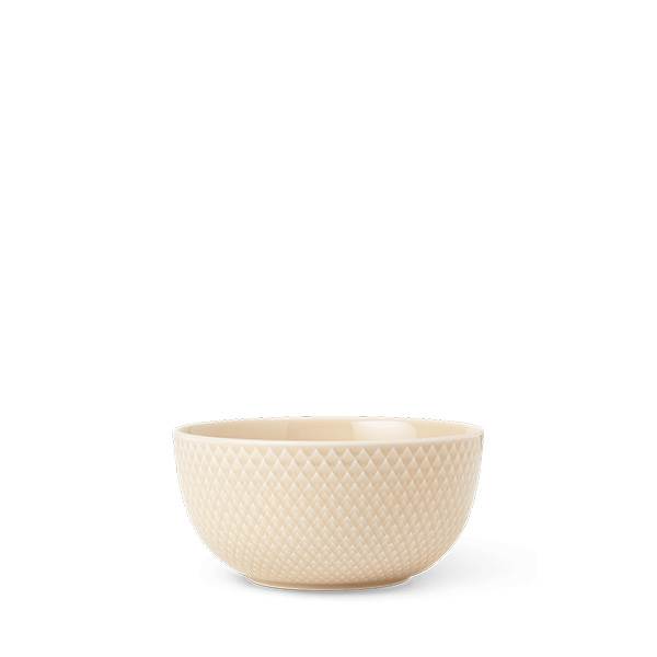 Lyngby Porcelæn Rhombe Earth skål Ø13 cm - Marble  : Erling Christensen Møbler