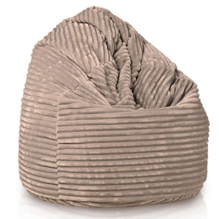 Giant Adult Bean Bag Chair XXL - Jumbo Corduroy Royal, 27527