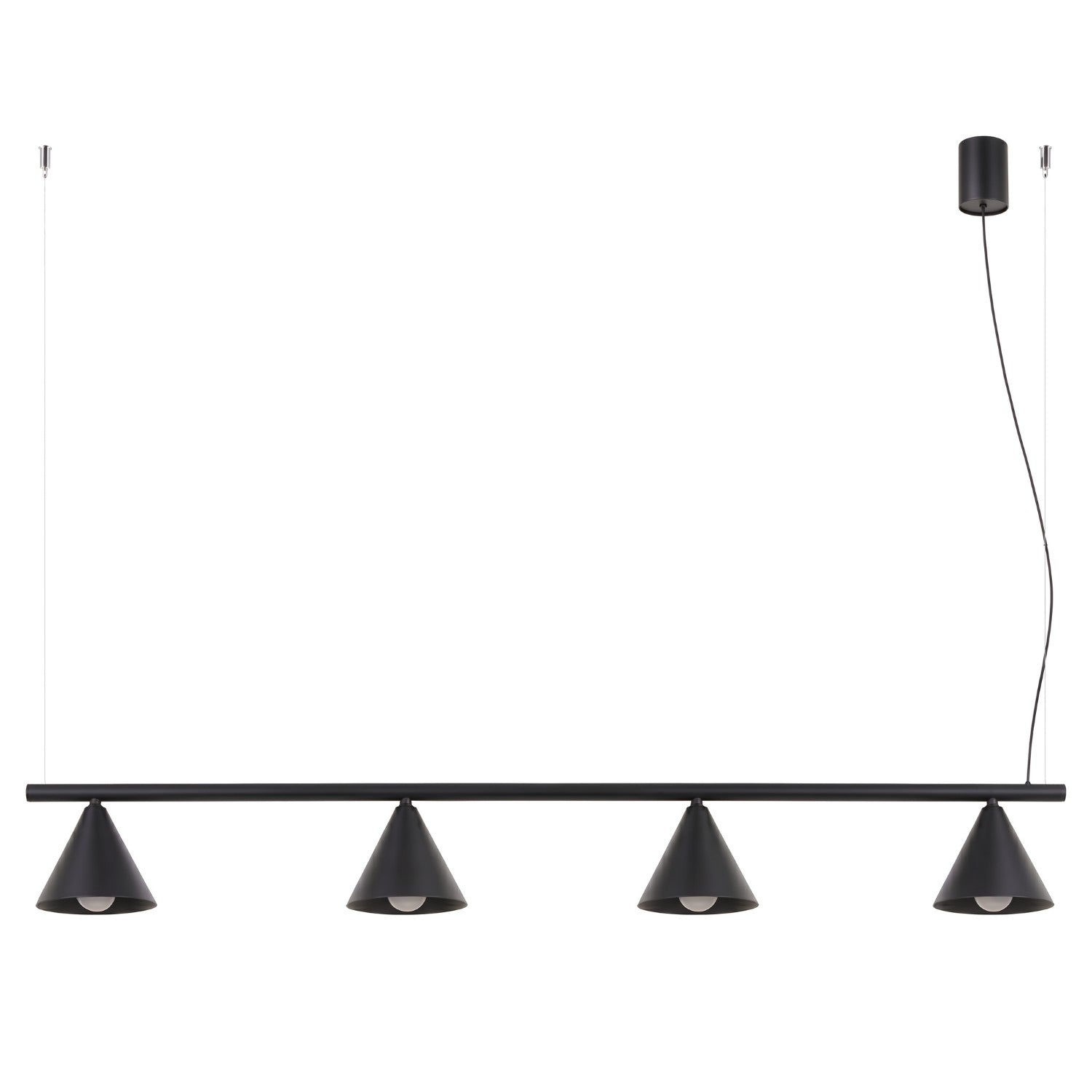Lysekrone NOX 4L sort
