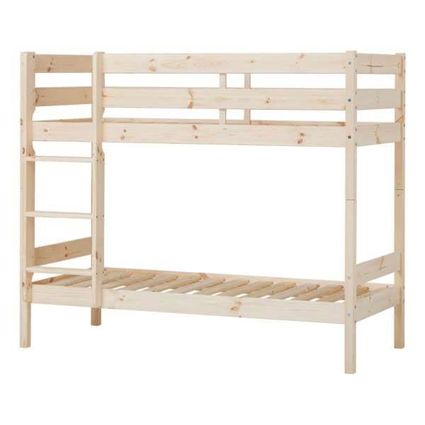 Hoppekids ECO Comfort køjeseng 70x160 cm - Natur Natur : Erling Christensen Møbler