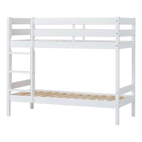 Hoppekids ECO Comfort køjeseng 70x160 cm - Hvid Hvid : Erling Christensen Møbler