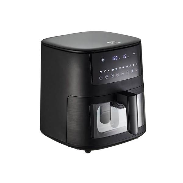 Claus Holm HOLM Airfryer m/vindue 6,5 liter, 1650 watt - Mat sort : Erling Christensen Møbler  : Erling Christensen Møbler