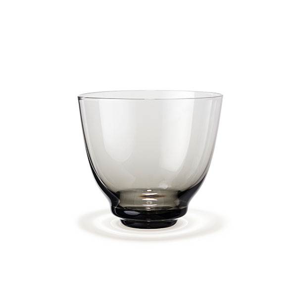 Holmegaard Flow vandglas 35 cl - Smoke  : Erling Christensen Møbler