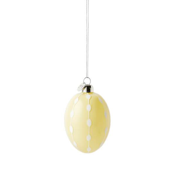 Holmegaard Souvenir Easter påskeophæng h 7,5 cm frø  : Erling Christensen Møbler