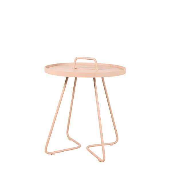 Cane-Line On-the-move sidebord - lille - Light rose Light rose : Erling Christensen Møbler