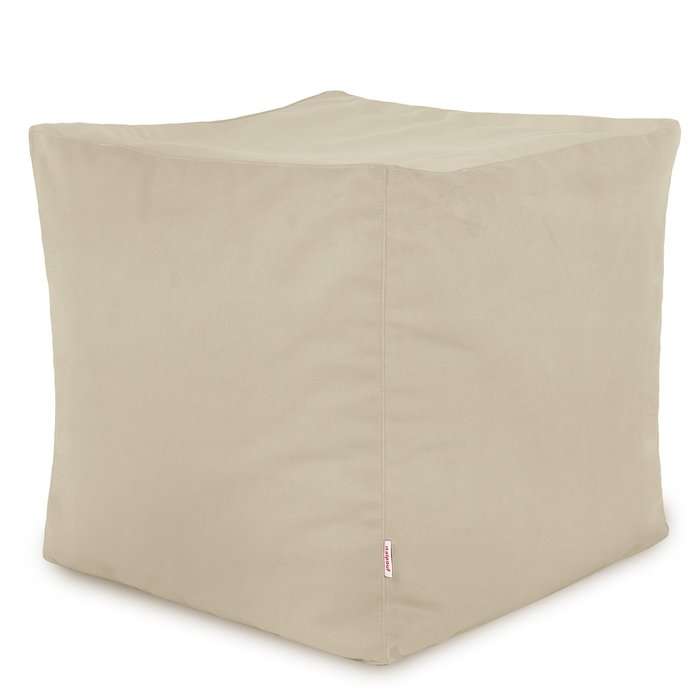 Square Cube Ottoman - Soft Velvet, 26625
