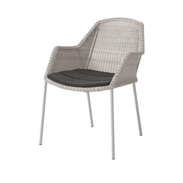 Cane-line Breeze havestol - Sand - Focus Dark grey  : Erling Christensen Møbler