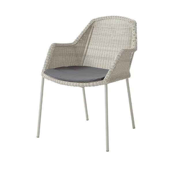 Cane-line Breeze havestol - Sand - Natté Grey  : Erling Christensen Møbler