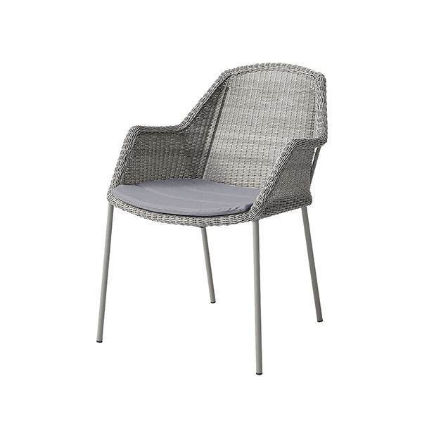 Cane-line Breeze havestol - Taupe - Natté grey  : Erling Christensen Møbler