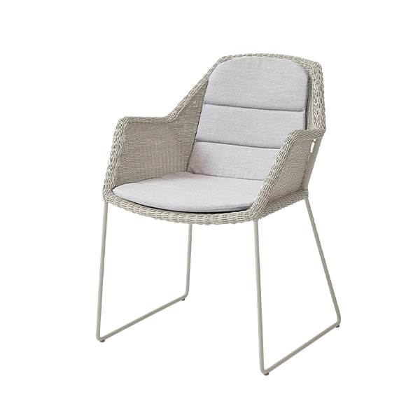 Cane-line Breeze havestol - Sand - Light grey  : Erling Christensen Møbler