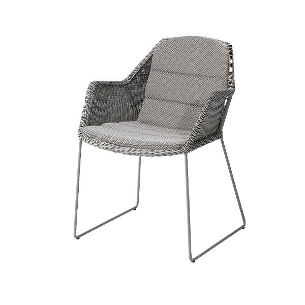 Cane-line Breeze havestol - Taupe - Focus Light grey  : Erling Christensen Møbler