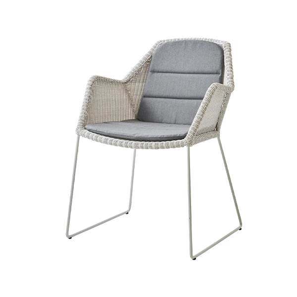 Cane-line Breeze havestol - White - Grey  : Erling Christensen Møbler