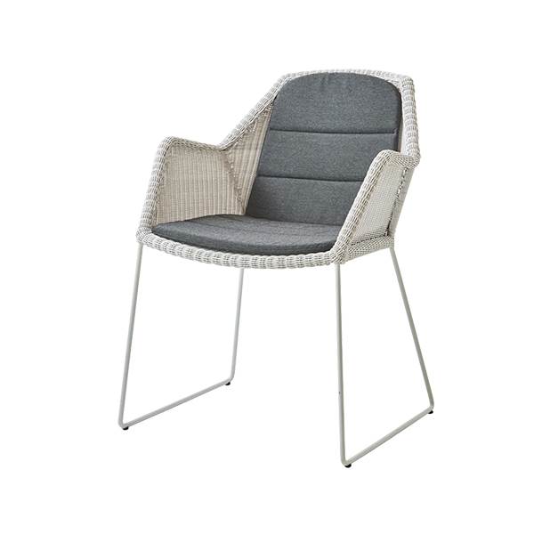 Cane-line Breeze havestol - White- Sort  : Erling Christensen Møbler