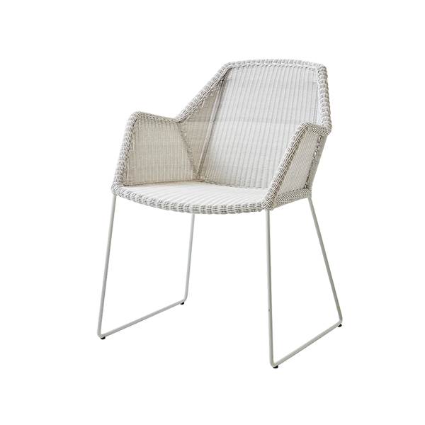 Cane-line Breeze havestol - White - Ingen hynde  : Erling Christensen Møbler