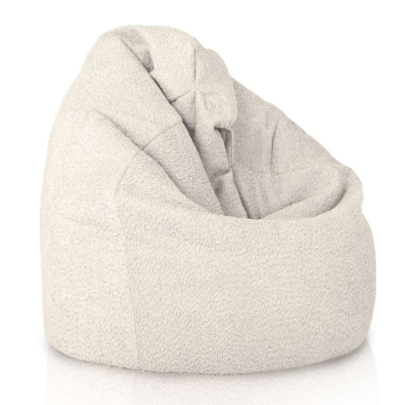 Large Bean Bag Chair XL - Teddy Boucle, 27459