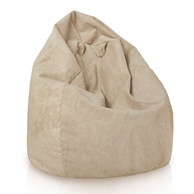 Large Bean Bag Chair XL - Dot Textured Velvet, 27394