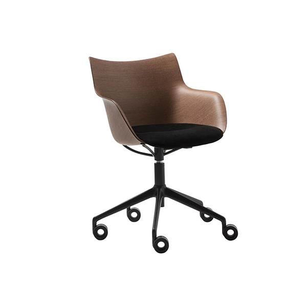 Kartell Q/Wood kontorstol  : Erling Christensen Møbler