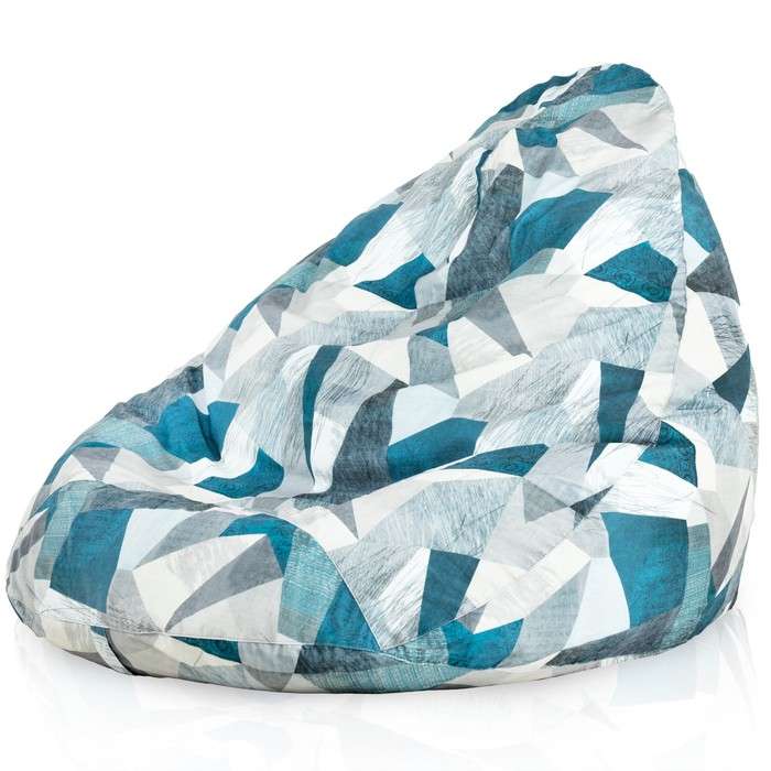 Drop XXL Highback Bean Bag Chair - Premium Printed Fabric, 26893