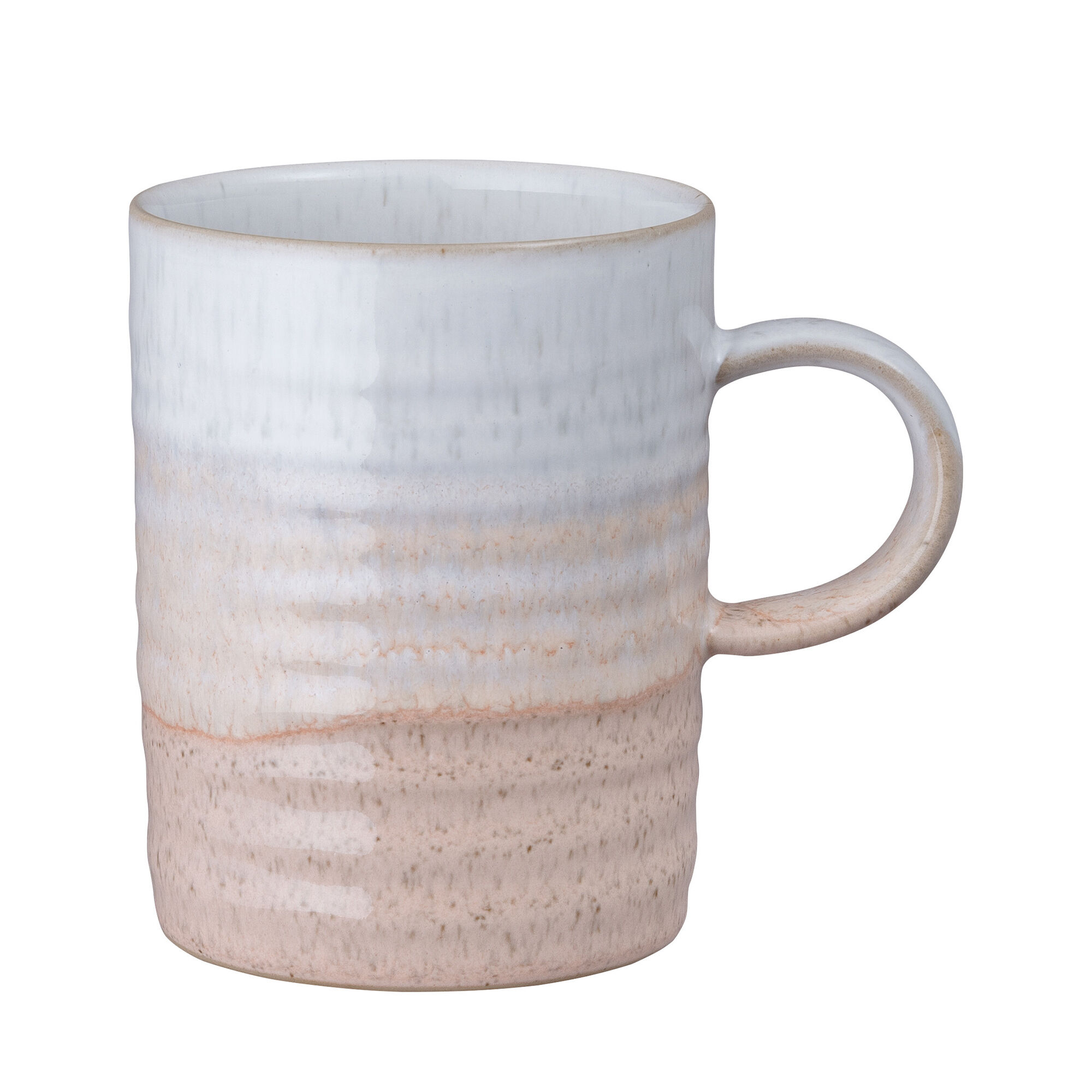 Denby Kiln Coral krus, ribbet