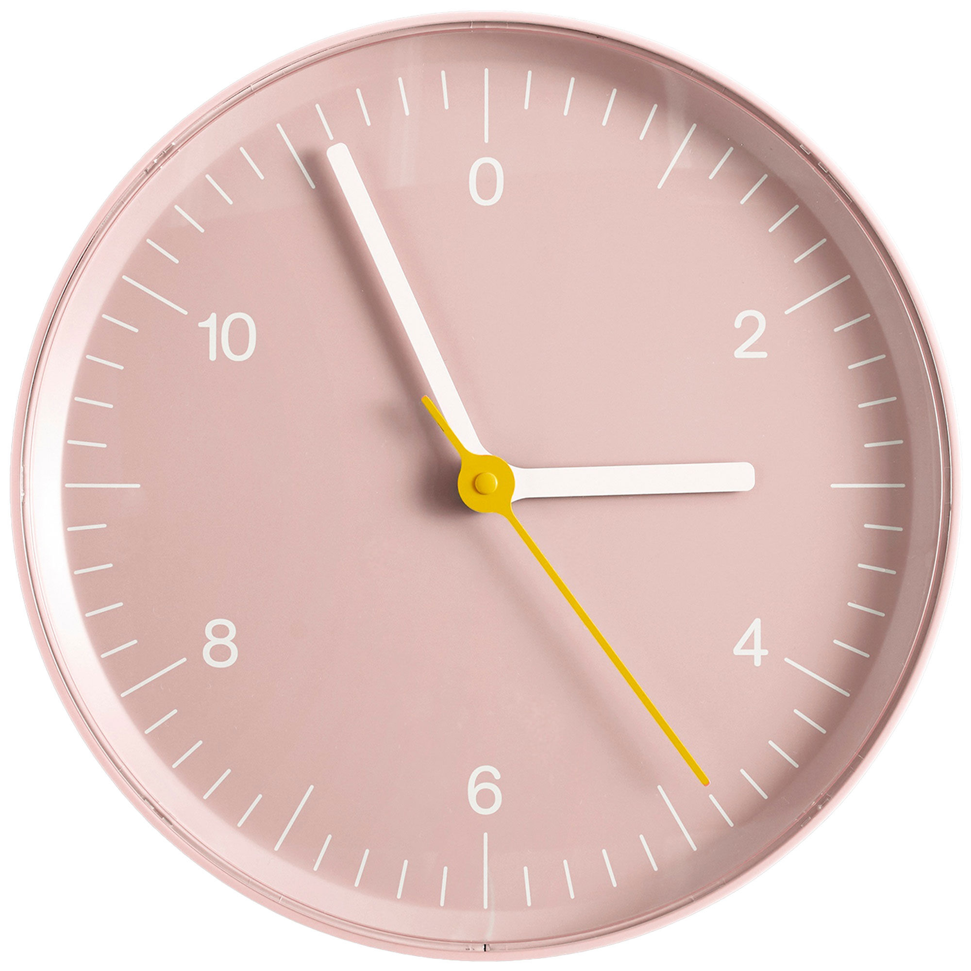 Hay Wall Clock vægur, lyserød