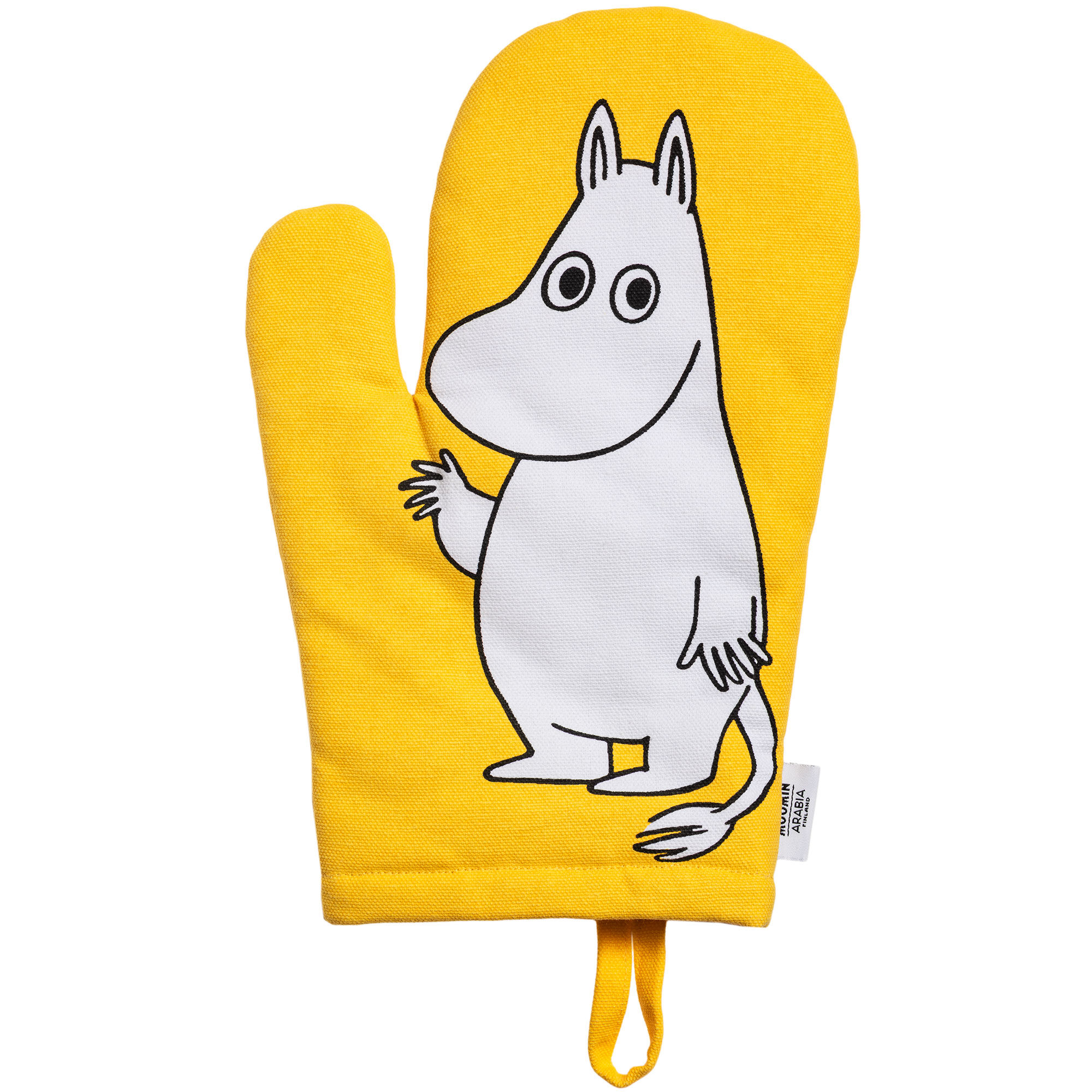 Moomin arabia Mumitrolden ovnhandske 14Ã28 cm, gul