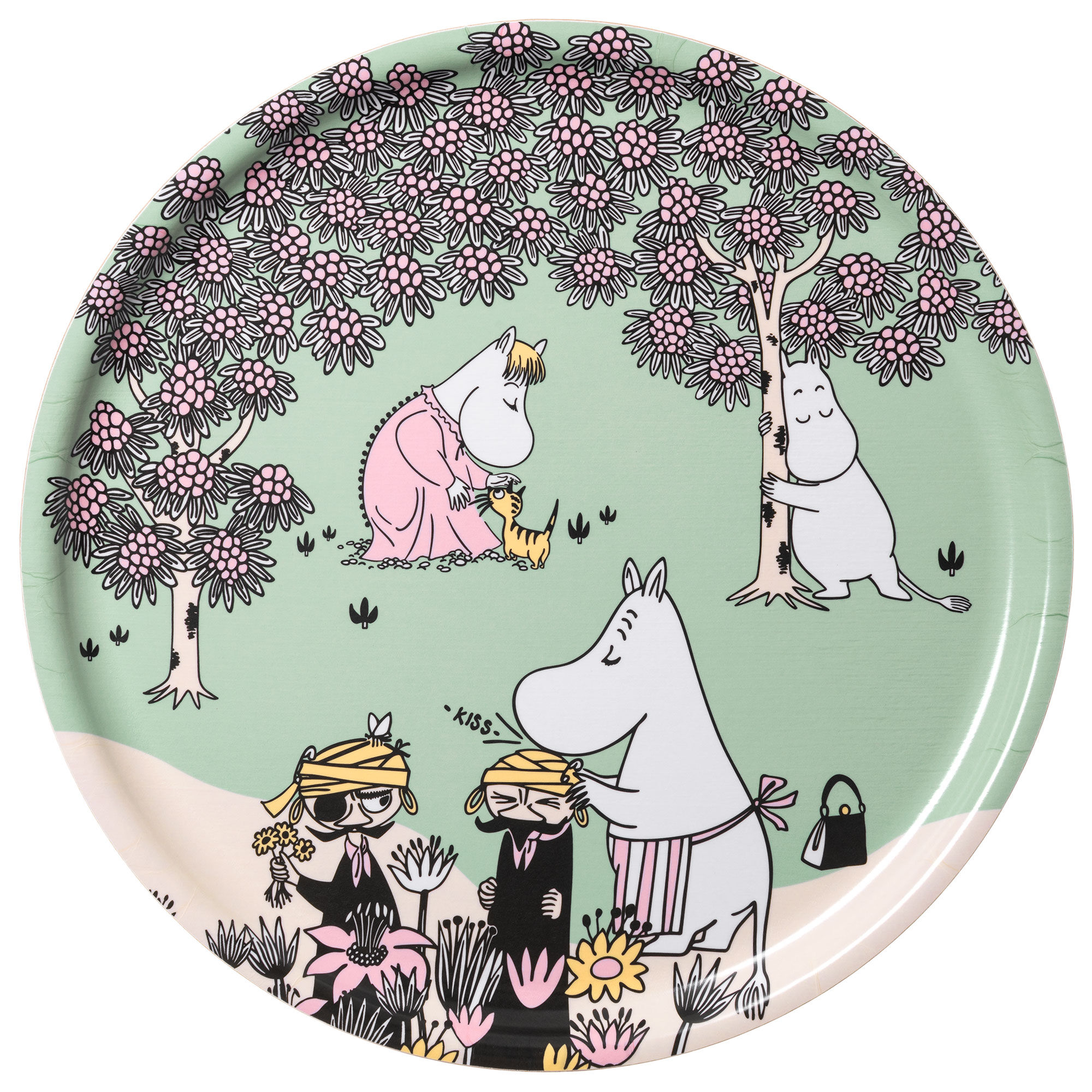 Moomin arabia Omtanke bakke 35 cm, grøn
