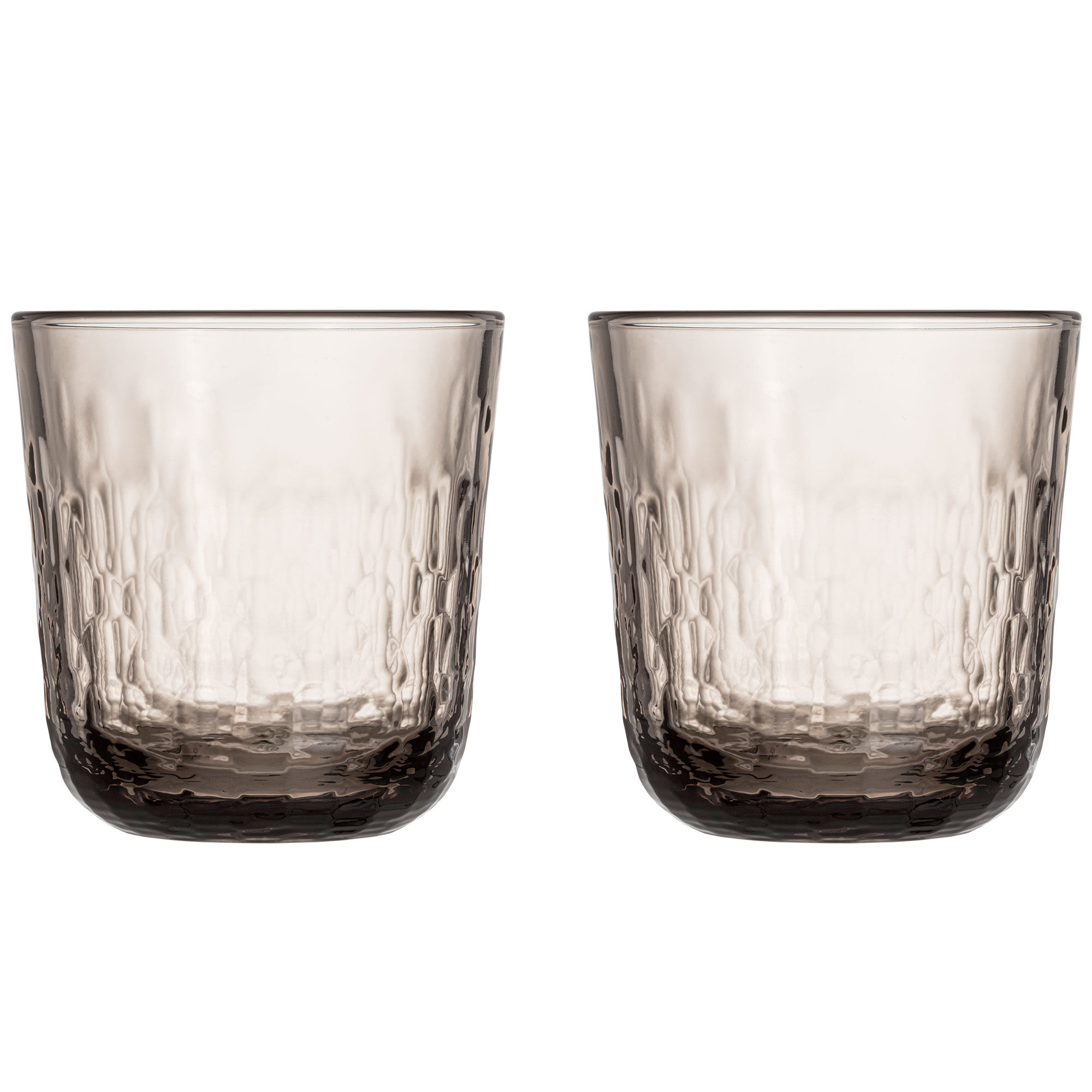 Arabia Mainio vandglas 30 cl, mocca, 2 stk.