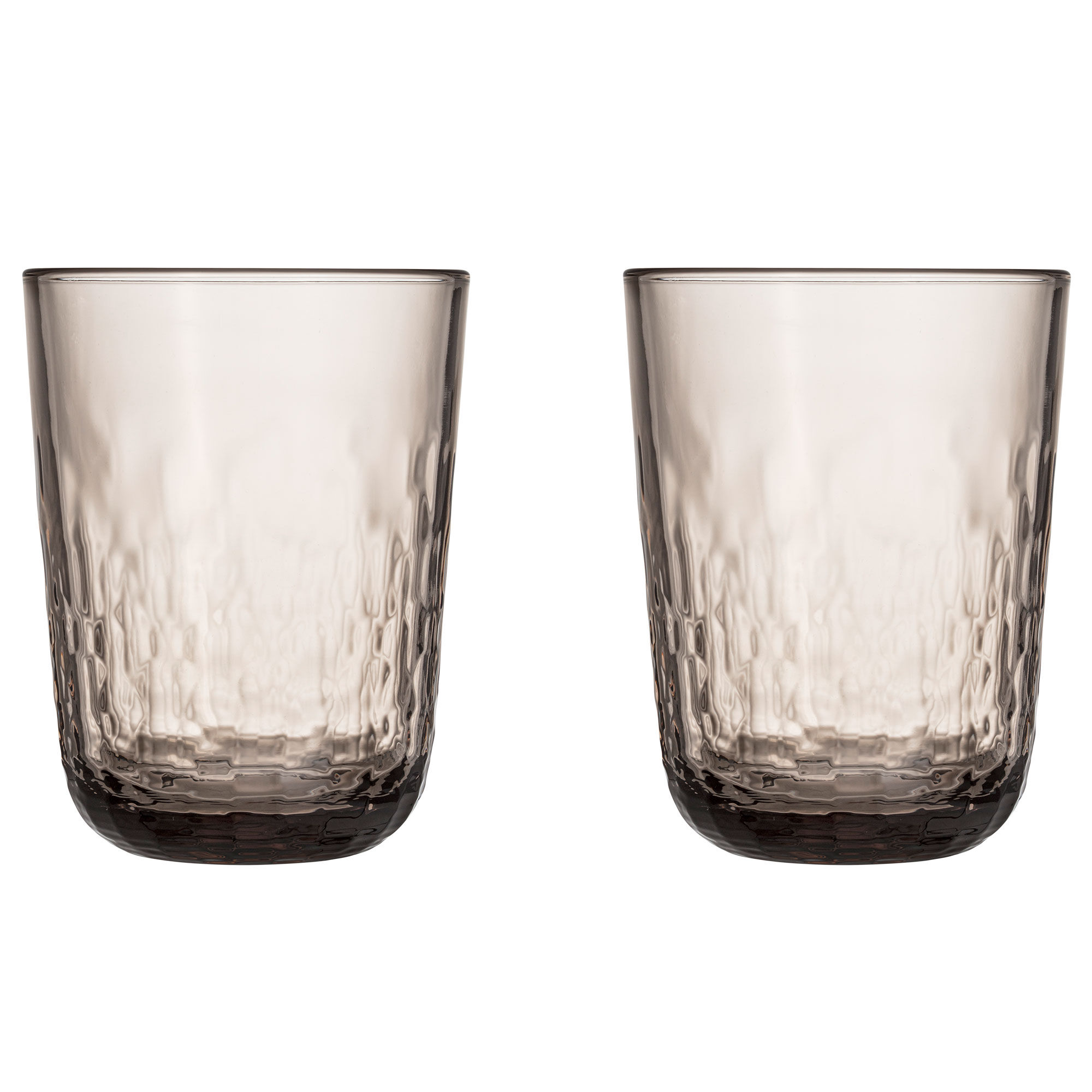 Arabia Mainio drikkeglas 40 cl, mocka, 2 stk.