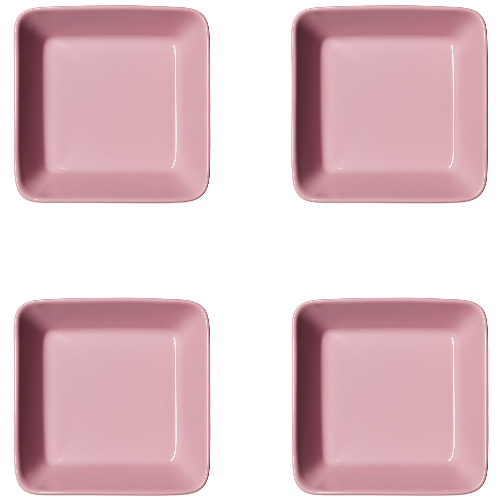 Iittala Teema fad 12x12 cm, rosa, 4 stks