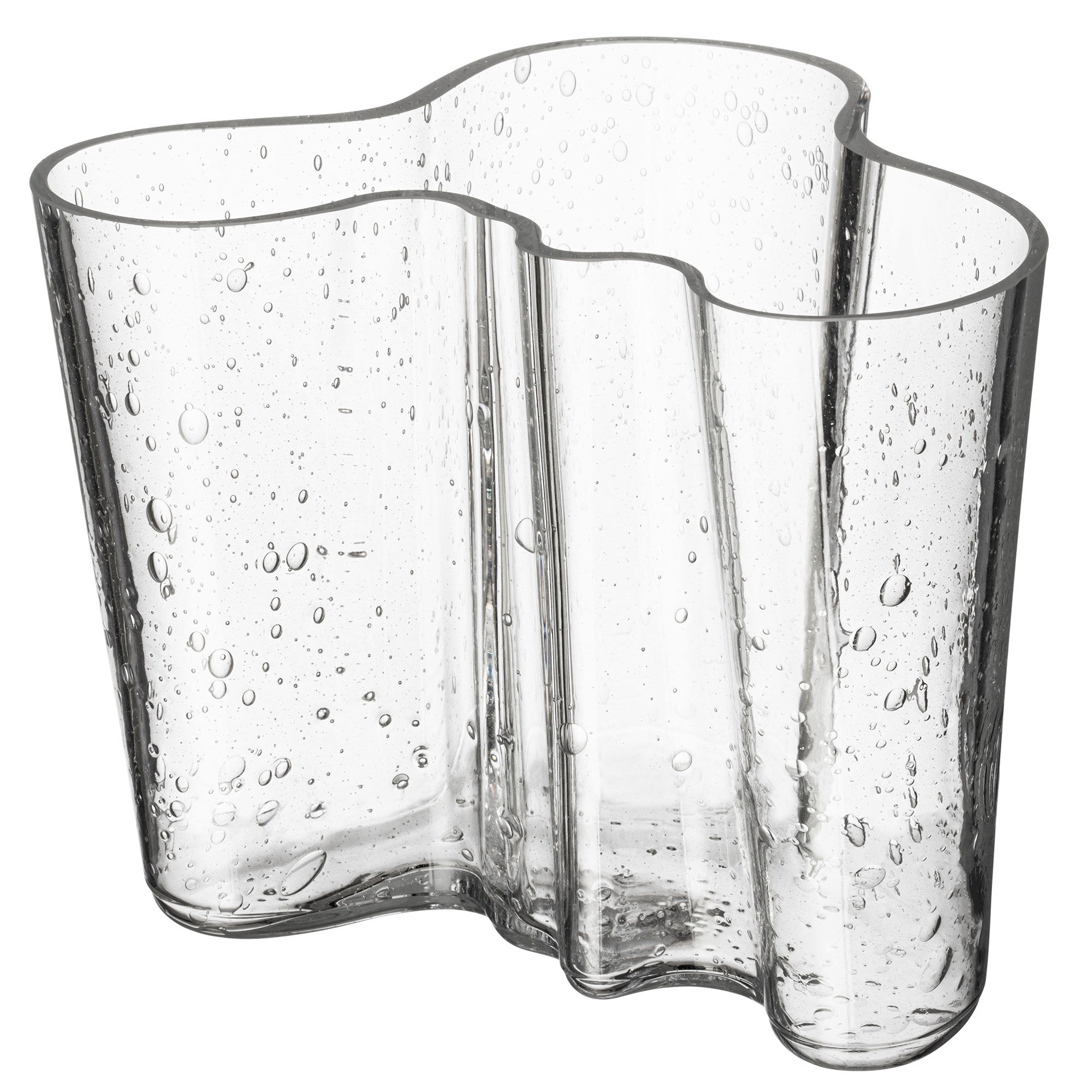 Iittala Aalto vase bubbelglas 16 cm, klar