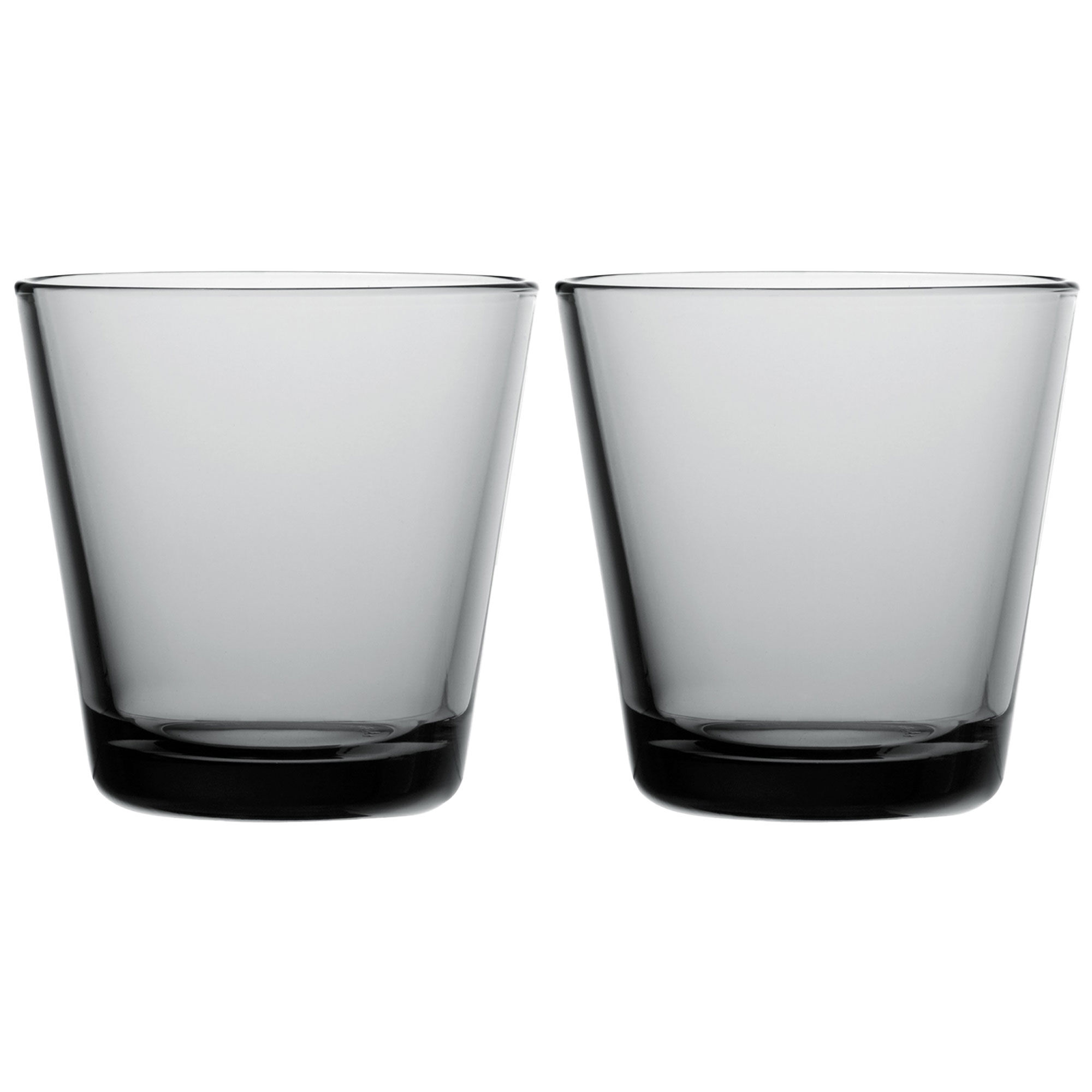 Iittala Kartio glas 21 cl, grå, 2 stk.